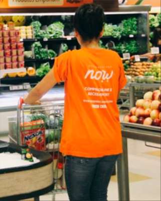 Imagem: Supermercado Now Faz Campanha com a Mãe Terra