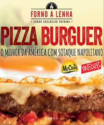 Imagem: Patroni Cria Pizza Burguer