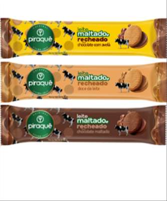 Imagem: Piraquê Amplia Linha do Biscoito Leite Maltado