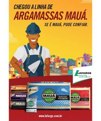 Imagem: Lafarge Lança Linha no Rio de Janeiro