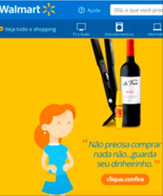 Imagem: Dias Das Mães do Walmart.com Foca Em Frases