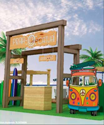 Imagem: Catuaí Shopping Maringá (PR) Ganha Espaço Praia
