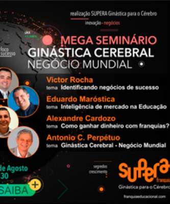 Imagem: 1º de Agosto Acontece O Ginástica Cerebral