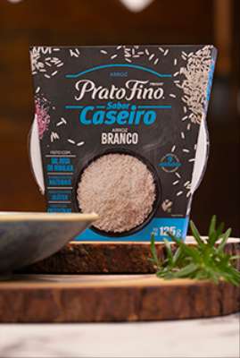 Imagem: Prato Fino Apresenta Sabor Caseiro Arroz Branco