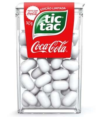 Imagem: Tic Tac Relança Sabor Coca-Cola