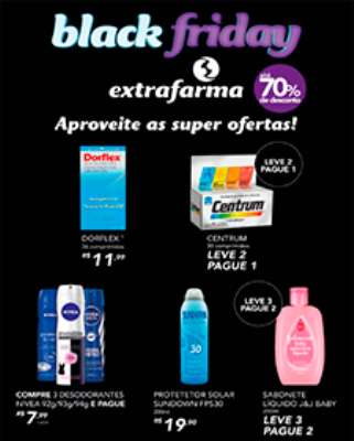 Imagem: Exrafarma Realiza Descontos de Até 70%