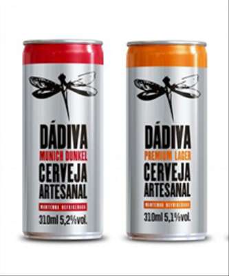 Imagem: Dádiva Cria Cervejas em Embalagem Minimalista