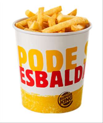 Imagem: Burger King Agora Tem Balde de Batatas Fritas