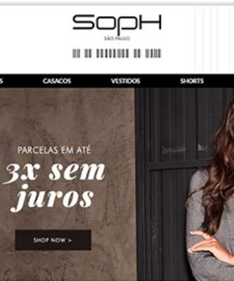 Imagem: Marca Soph Lança E-commerce e Expande Vendas