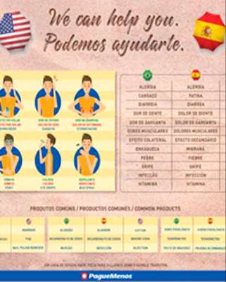 Imagem: Pague Menos Cria Conteúdo Para Estrangeiros