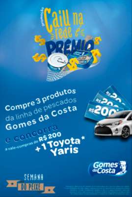 Imagem: Promoção da Gomes da Costa Impulsiona Vendas