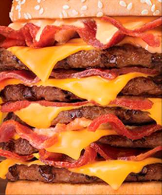 Imagem: Rede de Fast Food Lança Mega Stacker