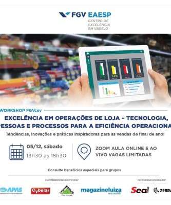 Imagem: FGVcev Promove Workshop Amanhã (05)