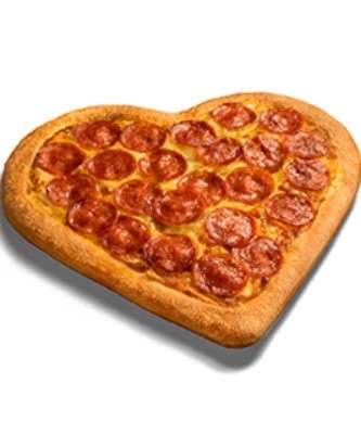 Imagem: Pizza Hut Prepara Pizzas em Formato de Coração