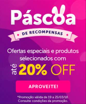 Imagem: Cupom de Páscoa da Livelo Dá Desconto de Até 20%