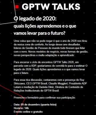 Imagem: Evento Debate Aprendizados das Empresas