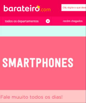 Imagem: Barateiro.com Vende Produtos de Terceiros