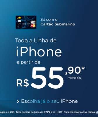 Imagem: Submarino Quer Impulsionar Venda de iPhones