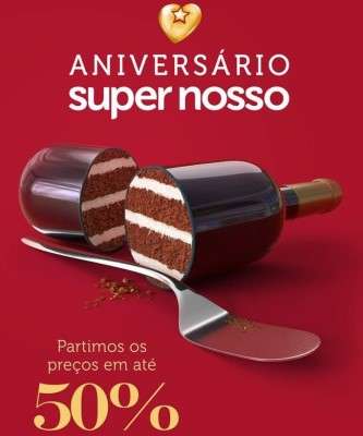 Imagem: Super Nosso Promove Descontos de Até 50%