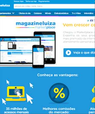Imagem: Magazine Luiza com Frete Grátis em Marketplace