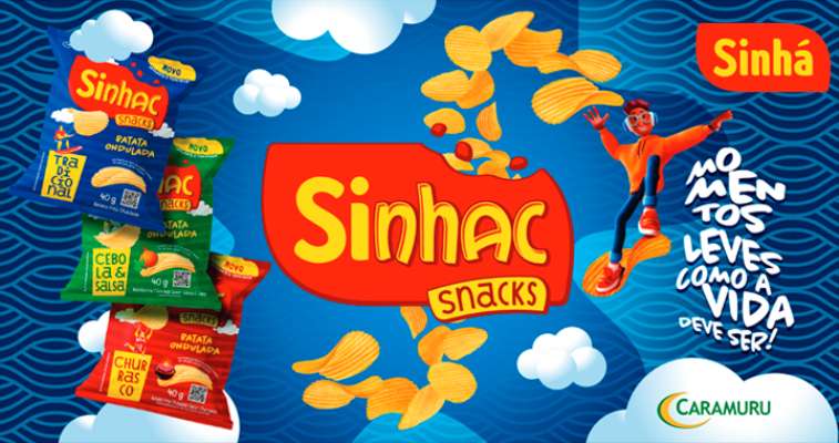 Imagem: Sinhá estreia na categoria de snacks