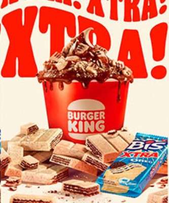 Imagem: Bis Xtra e Bis Xtra Oreo Chegam ao Burger King