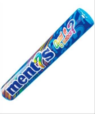 Imagem: Mentos Apresenta Bala Qual é o Sabor?