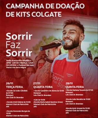 Imagem: Lucas Lucco Estrela Campanha da Colgate
