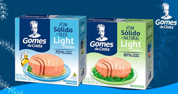 Imagem: Gomes da Costa Relança Linha Light em Sódio