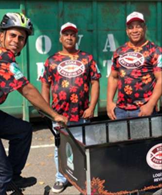Imagem: Projeto Coleta Toneladas de Vidro em Bares