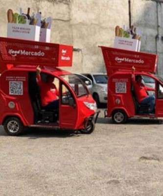 Imagem: Foodtech Espalha Carrinhos de Mercado em SP