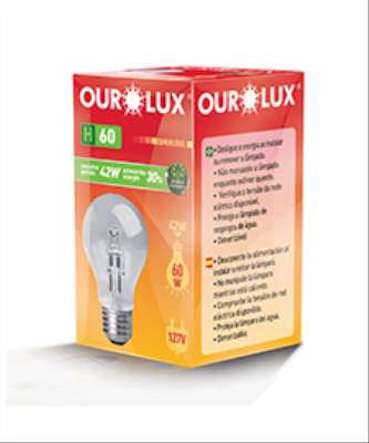 Imagem: Ourolux Lança a Lâmpada Econômica Ecohalógena