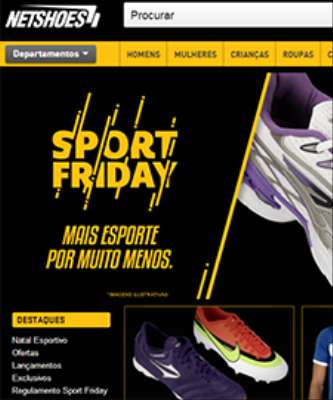 Imagem: Black Friday Alavanca as Vendas da Netshoes