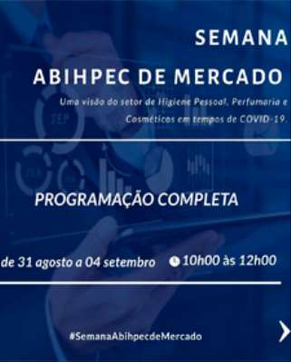 Imagem: Abihpec Promove Semana de Lives