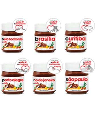 Imagem: Nutella Lança Rótulos Comemorativos
