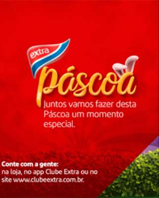 Imagem: Supermercado Parcela Compras de Páscoa