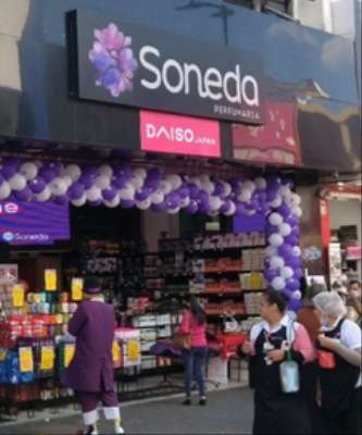 Imagem: Soneda e Daiso Japan inauguram 12ª loja