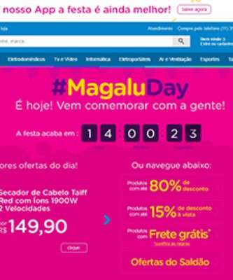 Imagem: Magazine Luiza Comemora 16 Anos de E-commerce