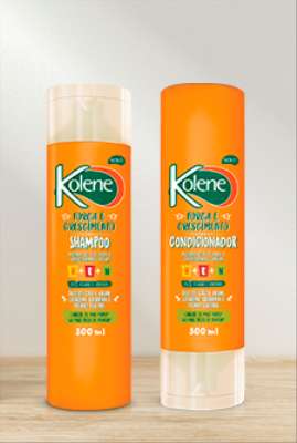 Imagem: Kolene Amplia Linha Força e Crescimento com Shampoo e Condicionador