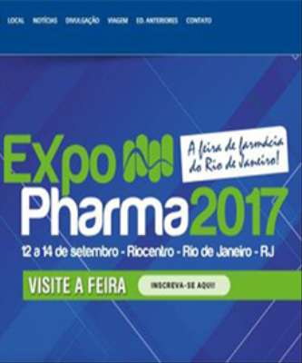 Imagem: Expo Pharma 2017 Inicia Nesta Terça-Feira (12)