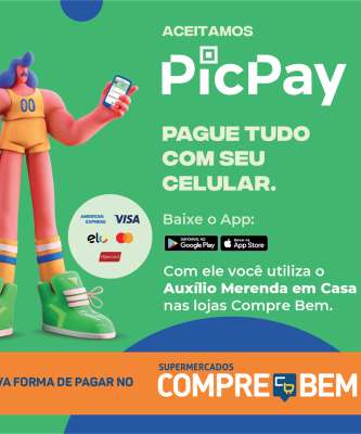 Imagem: Compre Bem e Assaí Aceitam Pagamento QR Code