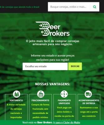 Imagem: Clube do Malte Lança E-commerce B2B de Cervejas