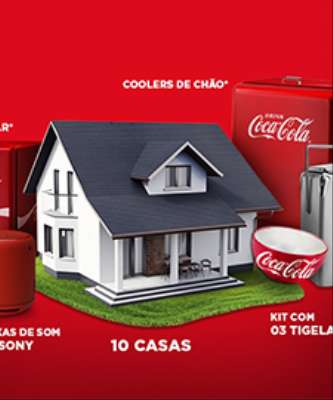 Imagem: Coca-Cola Vai Sortear Uma Casa Por Semana