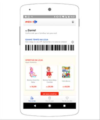 Imagem: Carrefour Inicia Venda de Alimentos por Aplicativo