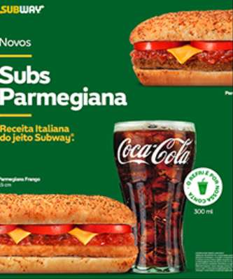 Imagem: Subway Amplia Menu com Sanduíche Parmegiana
