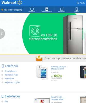 Imagem: Walmart Cria Campanhas Online Para Fornecedores