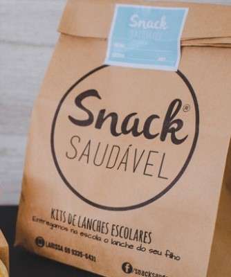 Imagem: Snack Saudável Oferece Refeições Para Crianças