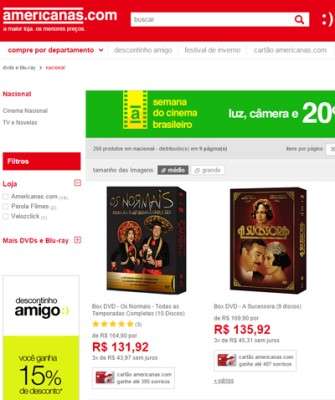 Imagem: Americanas.com Comemora Data com Descontos