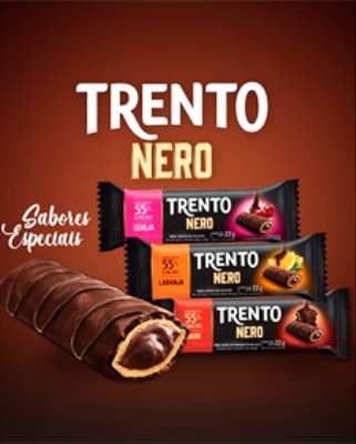 Imagem: Nova Linha Trento Nero Tem Chocolate 55% Cacau