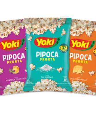Imagem: Yoki Expande Portfólio com Pipoca Pronta